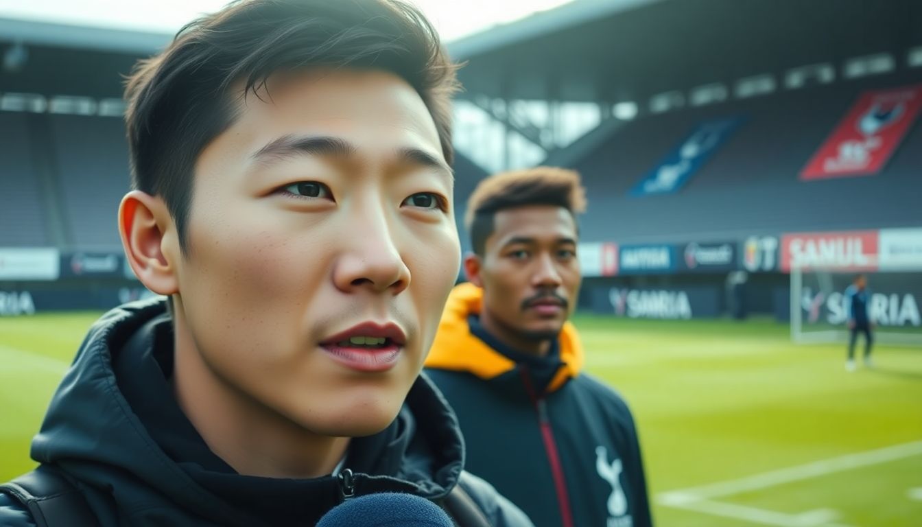 손흥민 경기 준비